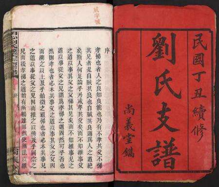 湖南刘氏族谱-田心刘氏源安支四修谱 [21卷及卷首2].pdf电子版预览图1