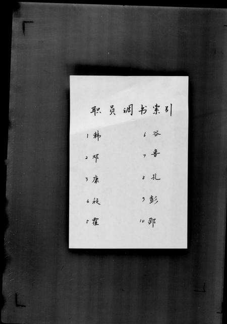 中国韩氏邓氏康氏段氏谷氏鲁氏孔氏彭氏邵氏霍氏族谱-满洲中央银行[职员履历及家谱档案资料].pdf电子版