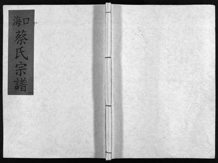 浙江蔡氏族谱-海口蔡氏宗谱 [13卷].pdf电子版预览图1