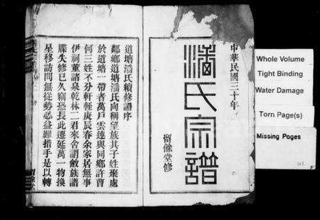 浙江潘氏族谱-潘氏宗谱 [16卷].pdf电子版预览图1