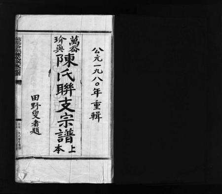 浙江陈氏族谱-玠屿陈氏大宗谱 [不分卷].pdf电子版预览图2