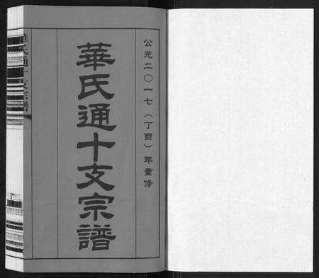 江苏华氏族谱-华氏通十支宗谱[9卷].pdf电子版预览图1