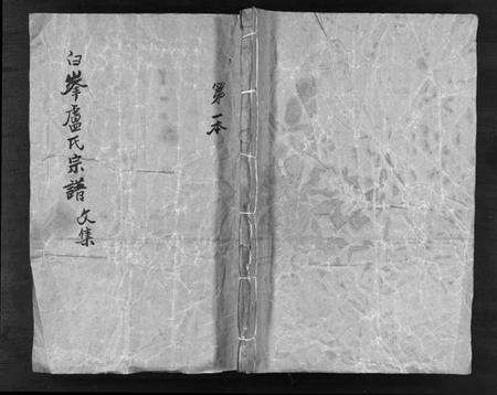 浙江卢氏族谱-白峯卢氏宗谱 [6卷].pdf电子版预览图1