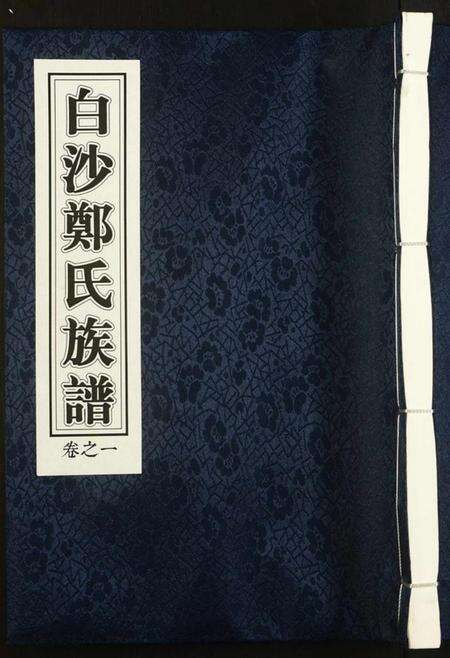 浙江郑氏族谱-白沙郑氏族谱.pdf电子版缩略图