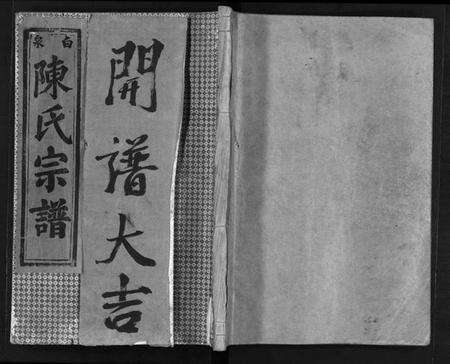 浙江陈氏族谱-白泉陈氏宗谱 [7卷,首2卷].pdf电子版预览图1
