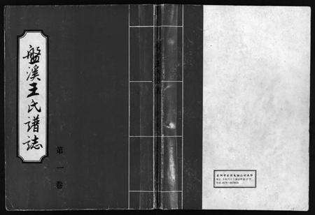 浙江王氏族谱-盘溪王氏谱志 [6卷].pdf电子版预览图1