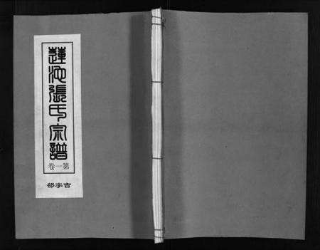 浙江张氏族谱-石鼓里塘下张氏宗谱 [4卷].pdf电子版预览图1