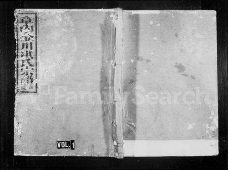 浙江洪氏族谱-章内金川洪氏宗谱 [30卷,含首8卷].pdf电子版预览图1