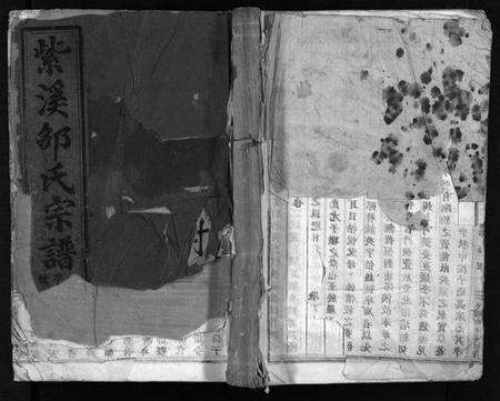 浙江邵氏族谱-紫溪邵氏宗谱 [28卷].pdf电子版预览图1