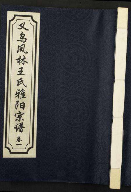 浙江王氏族谱-义乌凤林王氏宗谱 [8卷].pdf电子版缩略图