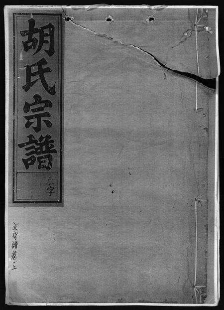 浙江胡氏族谱-胡氏宗谱 [28卷].pdf电子版预览图1