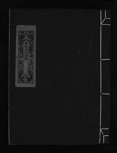 浙江王氏族谱-花浃王氏宗谱 [不分卷].pdf电子版预览图1