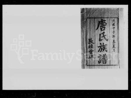 湖南唐氏族谱-治坪唐氏七修族谱 [26卷,首2卷].pdf电子版预览图2