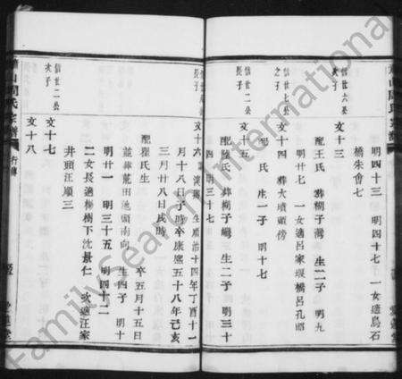 浙江周氏族谱-萧山周氏宗谱 [残卷].pdf电子版预览图1