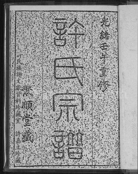 浙江许氏族谱-萧山子湖许氏宗谱 [4卷].pdf电子版预览图2