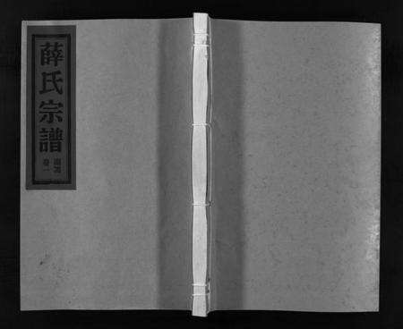 浙江薛氏族谱-薛氏宗谱 [4卷].pdf电子版预览图1