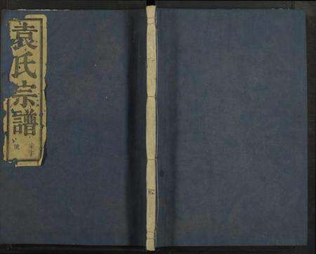 浙江袁氏族谱-袁氏宗谱 [残卷].pdf电子版缩略图