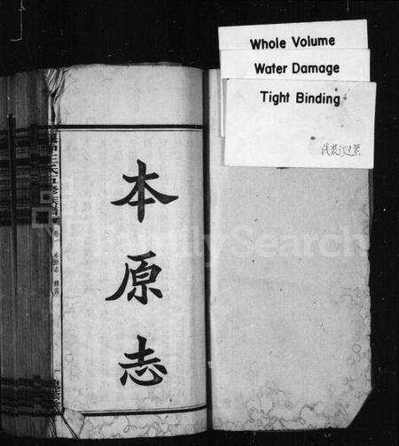 湖南王氏族谱-湘潭泉冲王氏五修族谱本原志.pdf电子版预览图1