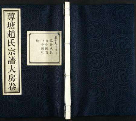 浙江赵氏族谱-诸暨(艹专)塘赵氏宗谱大房卷.pdf电子版缩略图