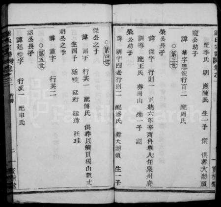 浙江谢氏族谱-谢氏宗谱 [3卷].pdf电子版预览图3