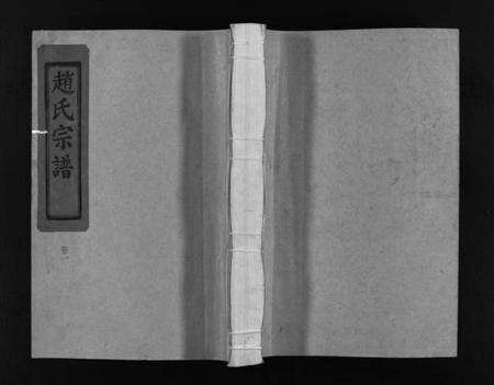 浙江赵氏族谱-赵氏宗谱 [2卷].pdf电子版预览图1