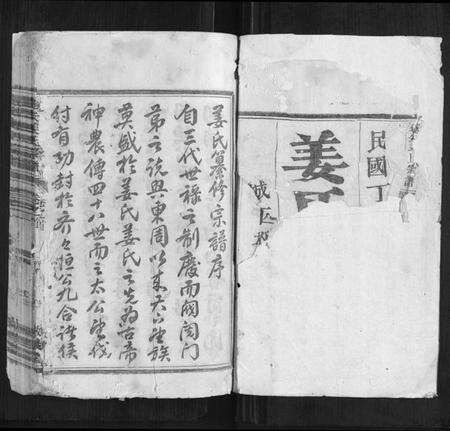 浙江姜氏族谱-遂安姜氏宗谱[15卷,首末各1卷].pdf电子版预览图1