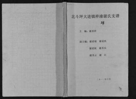 湖南谢氏族谱-北斗坪大进镇梓潼谢氏支谱.pdf电子版缩略图