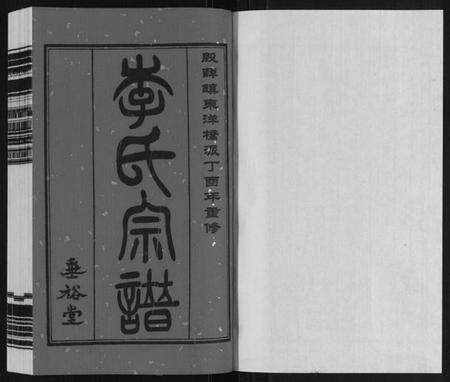 江苏李氏族谱-李氏东洋桥派家谱.pdf电子版预览图1