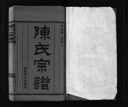 浙江陈氏族谱-陈氏宗谱 [不分卷].pdf电子版预览图2