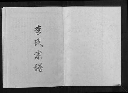 湖北李氏族谱-李氏宗谱.pdf电子版预览图1