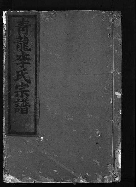 浙江李氏族谱-青龙李氏宗谱 [18卷].pdf电子版预览图1
