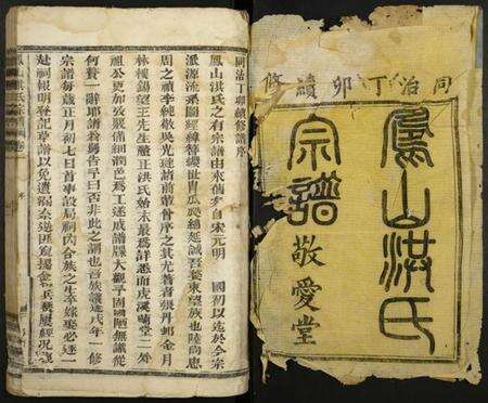 浙江洪氏族谱-凤山洪氏宗谱.pdf电子版预览图1