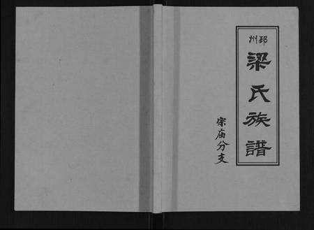 江苏梁氏族谱-梁氏族谱.pdf电子版缩略图