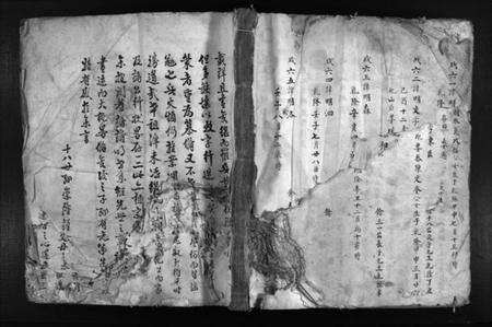 浙江贾氏族谱-鹿川贾氏宗谱 [残卷].pdf电子版预览图1