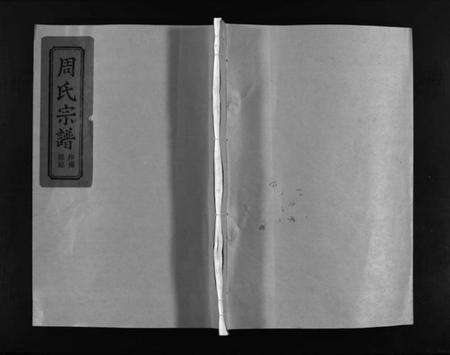 浙江周氏族谱-黄塘周氏宗谱 [不分卷].pdf电子版预览图1