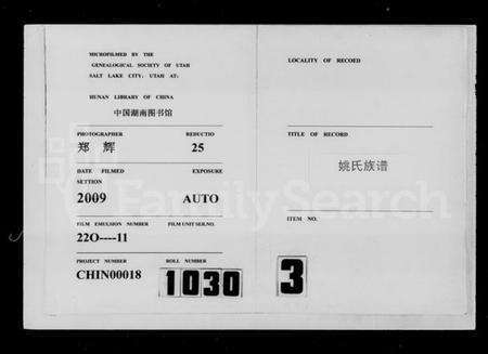 湖南姚氏族谱-姚氏族谱.pdf电子版缩略图