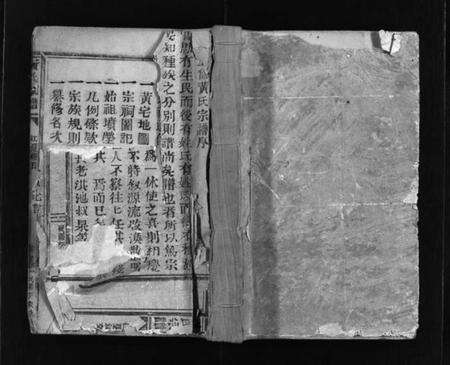 浙江黄氏族谱-黄氏宗谱 [不分卷].pdf电子版预览图1