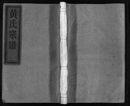 浙江黄氏族谱-黄氏宗谱 [不分卷].pdf电子版预览图1