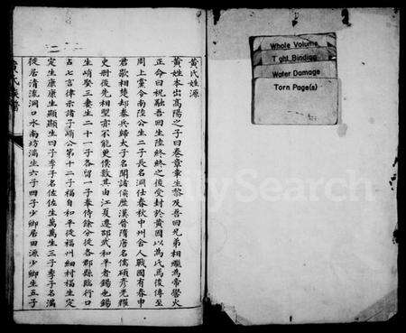 浙江黄氏族谱-黄氏族谱.pdf电子版预览图2