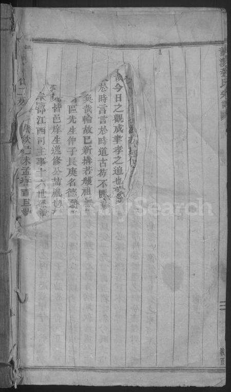 浙江张氏族谱-龙溪张氏宗谱[总卷数不详].pdf电子版预览图1