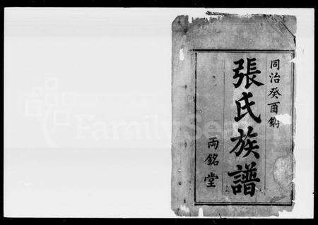 湖南张氏族谱-张氏续修族谱.pdf电子版预览图1