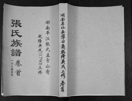 湖南张氏族谱-张氏重修族谱.pdf电子版缩略图