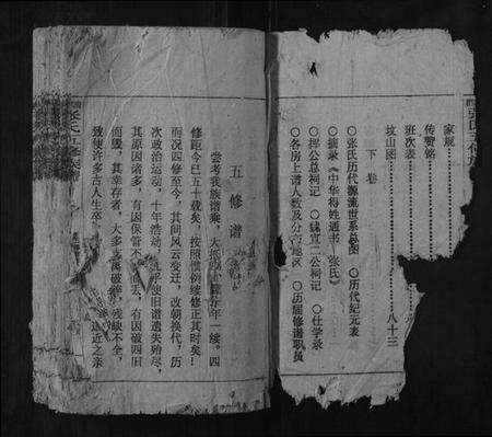 湖南张氏族谱-清河郡张氏五修族谱[上下卷].pdf电子版预览图2