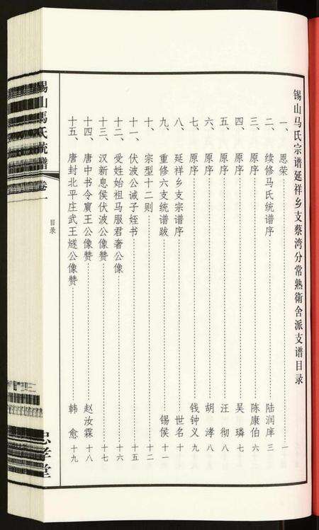 江苏马氏族谱-锡山马氏统谱.pdf电子版预览图2