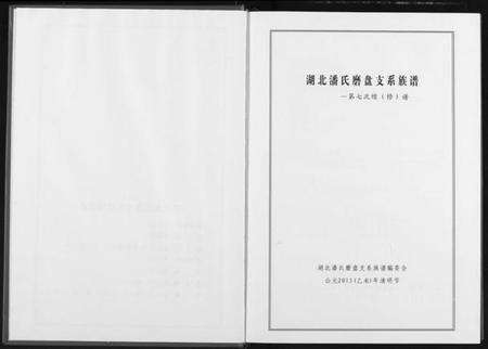 湖北潘氏族谱-湖北潘氏磨支系族谱.pdf电子版预览图3