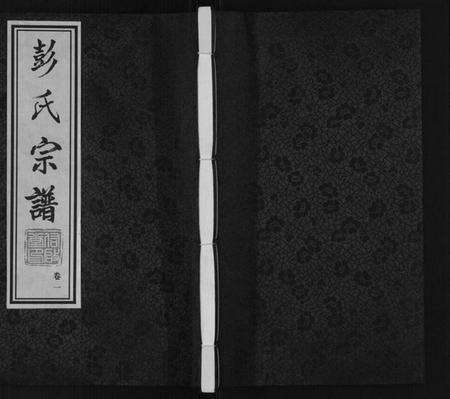 江苏彭氏族谱-彭氏宗谱[10卷].pdf电子版缩略图