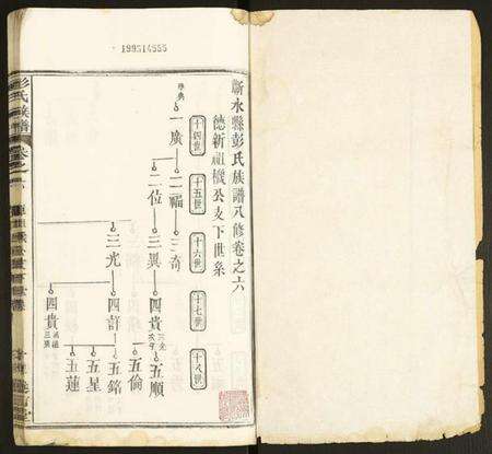 湖北彭氏族谱-彭氏族谱.pdf电子版预览图1