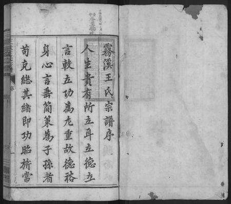 江西王氏族谱-三求王氏宗谱.pdf电子版预览图1