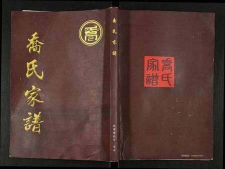 江苏乔氏族谱-乔氏家谱.pdf电子版