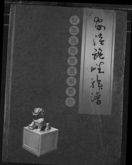 湖北施氏族谱-安陆施姓族谱.pdf电子版缩略图